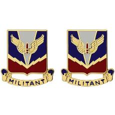 ADA (Air Defense Artillery) Center and School Unit Crest (Militant)